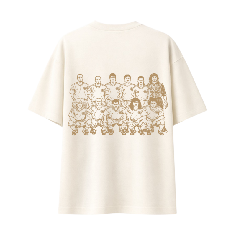 Camiseta Colombia Retro – Alineación Clásica Selección