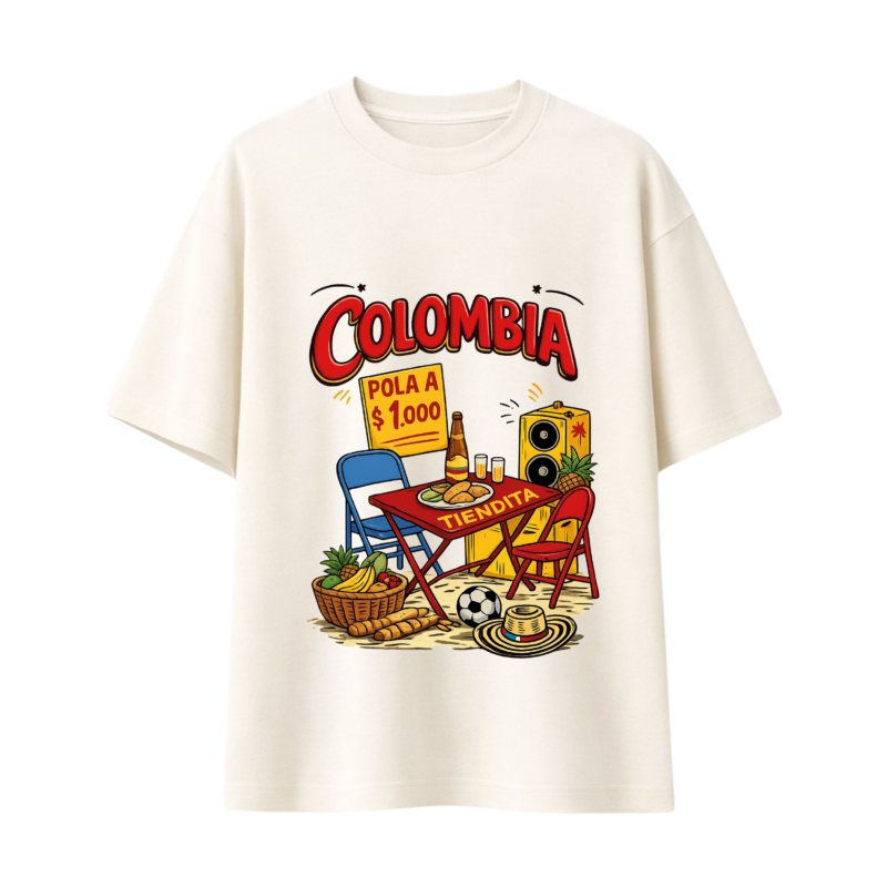 Camiseta Colombia Cultura “Tiendita”